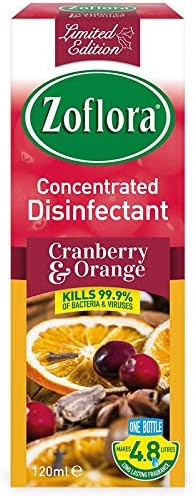 Zoflora Concentrated Disinfectant Cranberry & Orange 250ml