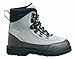 CADDIS Mens Modern Fishing-Wader-Boots, Gray/Brown, 12 US