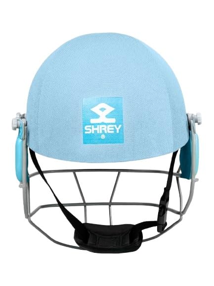 Shrey Match 3.0 Steel Cricket Helmet - Adjustable Steel Visor, ABS Shell, EVA Padding for Ultimate Protection & Comfort