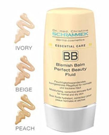 Amazon Com Dr Schrammek Blemish Balm Perfect Beauty Fluid Beige Normal Esential 40ml Beauty