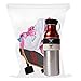 [10 Count] Extra Large Clear Plastic Reclosable Roaster Food Storage Bag -5 Gallons- 18