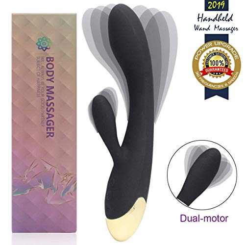 The New USB Rechargeable Massager with Multi-Speed Multi-Frequency Modes, Waterproof Cordless Personal Wireless Body Massager