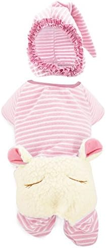 Sleepy Pups Pink Dog Pajama PJs Sleepware by United Pups (Medium)