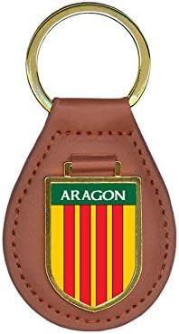 Aragon Family Crest 4 Total Coat of Arms Key Chains