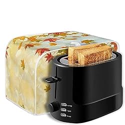 Talayituse Maple Leaf Print Toaster Covers 2 Slice