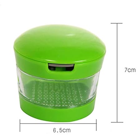 Compra El ajo rallador de acero inoxidable portátil ABS prensa de ...