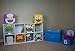 Foldable Storage Bin Containers – Collapsible Cube Bins with See Through Mouth! – Great Non Plastic Box Cubes for Kids, Toys, Nursery, Wall Organizer, décor, etc. – Safe, Stain-Resistant, Fun!