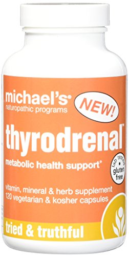Michael's Naturopathic Progams Thyrodrenal, 120 Capsules