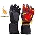 YIZRIO Heated Gloves Men&Woman Battery Powered Winter Warmer Gloves Heated Mittens Waterproof Thermal Gloves Touchscreen for Skiing Walking Hiking Climbing