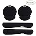 Comfy Mee Premium Memory Foam Keyboard and Mouse Wrist Rest Pads Set- for Comfortable Typing &Wrist Pain Relief (Pack of 2)