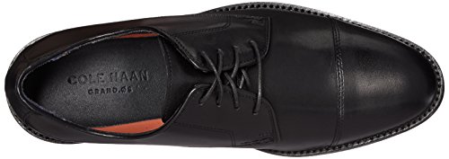 Cole Haan Men's Lenox Hill Cap Toe Oxford - Classic Leather Dress Shoes With Rubber Sole