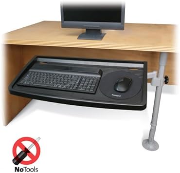 Amazon Com Kensington Snaplock Keyboard Tray Black Office