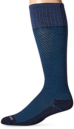 Sockwell Men's Bart Graduated Compression Socks-Ideal for Travel-Sports-Prolonged Sitting and Standing-Reduces Swelling, Navy, Medium/Large
