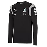 Mercedes AMG F1 Black Long Sleeve Tee