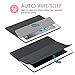 MoKo Case Fit iPad 2/3/4 - Ultra Lightweight Slim Smart Shell Stand Cover with Translucent Frosted Back Protector Fit iPad 2/The New iPad 3 (3rd Gen)/iPad 4, Space Gray (with Auto Wake/Sleep)