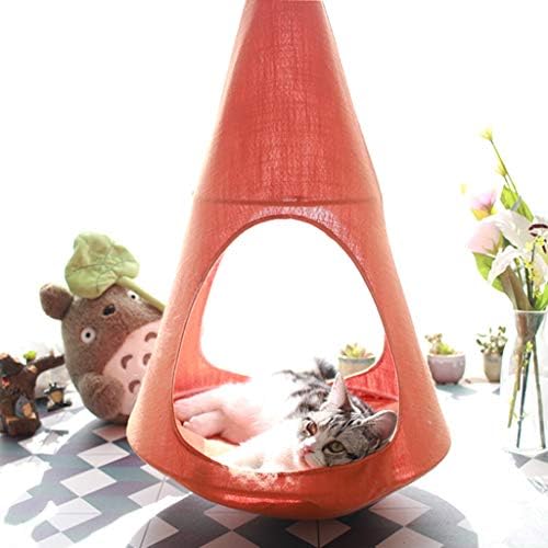 YZONG High-end Cat Hammock Hanging Type, Removable and Washable Window Sill Hanging Cat Bed, Environmentally Friendly, Suitable for Small Pets,Pink