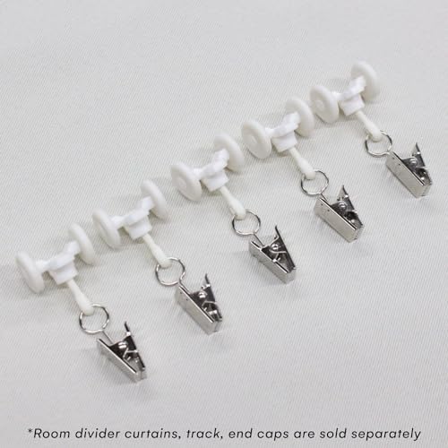 Room/Dividers/Now Ceiling Track Roller Hooks And Pinch Clips on Galleon