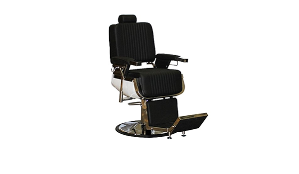 Amazon Com Roosevelt Classic Style Old Fashion Heavy Duty Barber Chair Black Beauty Personal Care