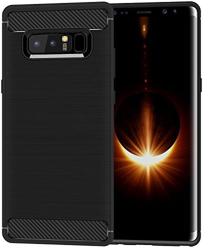 Galaxy Note 8 Case, Nazarites [Soft Armor] Resilient Tpu [Air Cushion] Ultimate protection from drops and impacts for Galaxy Note 8 - Black