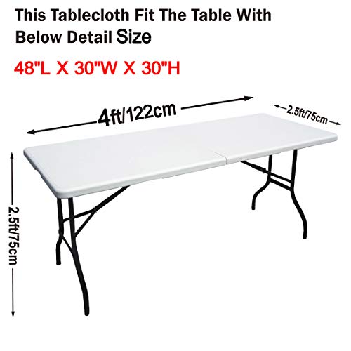 4 ABCCANOPY+Spandex+Polyester+Tablecloth+Cover+Table
