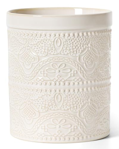 FUN ELEMENTS Lace Emboss Utensil Holder