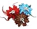 BONAMART Flower Hair Clips For Women, 8 pcs Brooch Corsage Hair Flowers Barrettes Accessories Clip For Girls Ladies Wedding Party Dance 2021 Improved Packaging