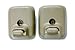 Ford 2009-2014 F-150 Sun Visor Holder Clip Retainers Camel Tan OEM AL3Z1504132AB