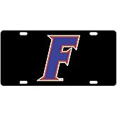 Florida Gators Black Acrylic License Plate Car Tag. Florida F