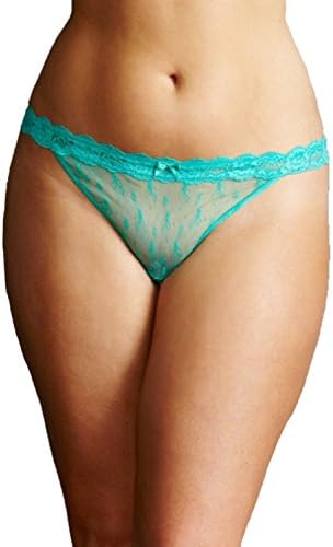 Prestige Biatta Women's All Over Lace Cutie Thong Plus Size