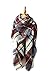 Spring Fever Stylish Warm Blanket Scarf Gorgeous Wrap Shawl G Fuchsia