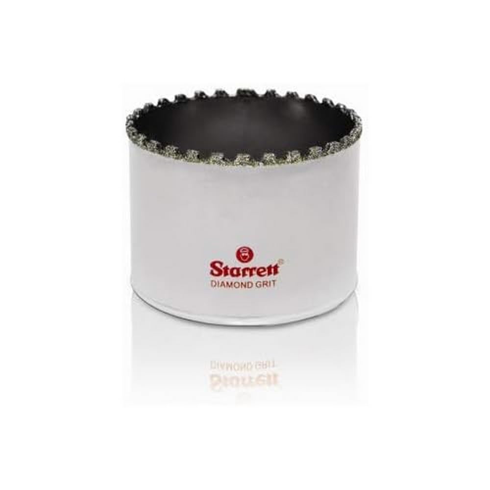 Starrett 43mm Diamond Grit Hole Saw for Ceramic, Tile, Glass, & Stone - D1116
