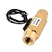 uxcell G1/4 inches Thread Liquid Water Flow Sensor Switch Flowmeter Fluidmeter 1.2-12L/min 69mm