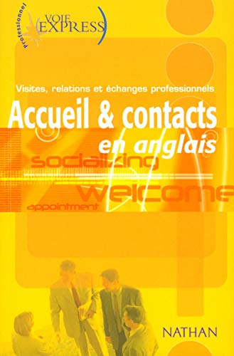 Accueil et contact en anglais by Collectif