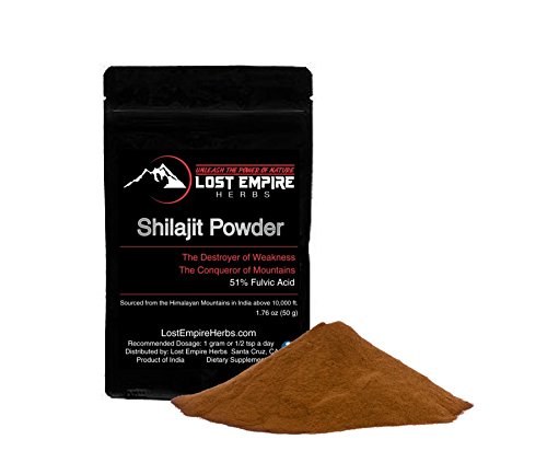 Shilajit powder (50grams) high potency powerful anti-aging substa…