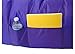 FS Inflatable Air Lounger with Carrying Bag, Securing Stakes, and Adjustable Size Perfect for Festivals, Camping, Hiking, Travel, Parties, Beaches, and Pools - Purple