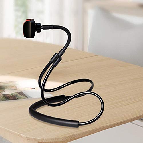 Cell Phone Neck Holder, Gooseneck Lazy Neck Phone Mount, Universal Mobile Phone Stand, Hanging Phone Holder Free Your Hands for iPhone and Android Smartphone - Thumbnail 4
