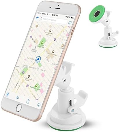 Vaiseke 360°Universal Vehicle Mounted Rotary Support, Windshield Mount And Dashboard Mount Holder for Cell Phones, Applicable To Any size Phone , Any size Tablet