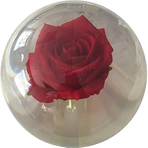 KR Clear Red Rose Bowling Ball- 14lbs