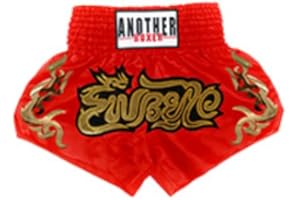 OYSTERBOY Classic Muay Thai Shorts for Men Women Boxing Kickboxing MMA BJJ Fight Clothing Training Workout Exercise Trunk