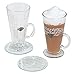 Harley-Davidson Flaming Bar & Shield Irish Coffee Mug Gift Set, 8 oz. HDL-18760