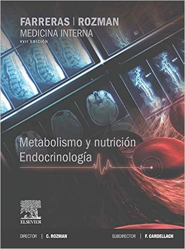 Farreras Rozman Metabolismo Y Nutricion Endocrinologia 17ª Ed Spanish Edition Rozman Borstnar Ciril Amazon Com Books