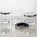 U.S. Acrylic Premium Quality Plastic Bathroom Vanity Canister Set of 3 | Signature Collection