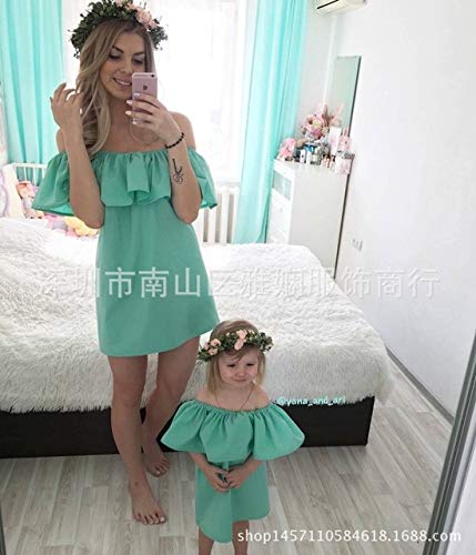 mom and daughter princess dresses