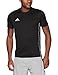 adidas Men's Core 18 Training Jersey, Black/White, Large