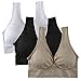 Aenlley Womens Genie Sports Racerback Bra Fitness Seamless Yoga Brassiere