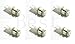 Best to Buy (6-Pack) Warm White Bulb T5 Wedge 1W 360Deg LEDs for Malibu 12V AC Landscape