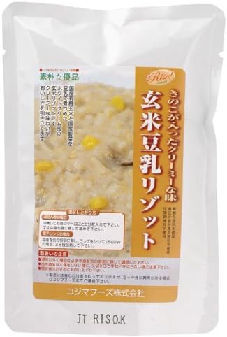 Amazon コジマ 玄米豆乳リゾット 180g コジマ リゾット パエリア 通販