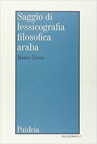 Saggio Di Lessicografia Filosofica Araba Medievale Amazon It Zonta Mauro Libri