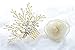 Unicra Vintage Wedding Hair Combs with Bead and Rhinestones(Gold Color)