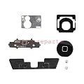 Fashion Black New Home Button Inner 5 Click Set Replacement Kit For iPad-2 2nd Gen